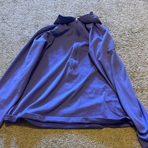Nike Violet Half-Zip Top
